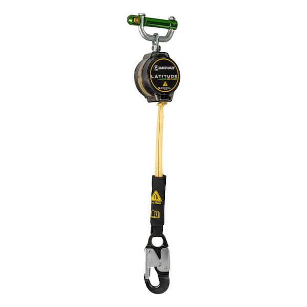 Safewaze Latitude Pro Arc Flash 7ft Single Web SRL: 9013 BWB, Alu Snap 020-5206 - main